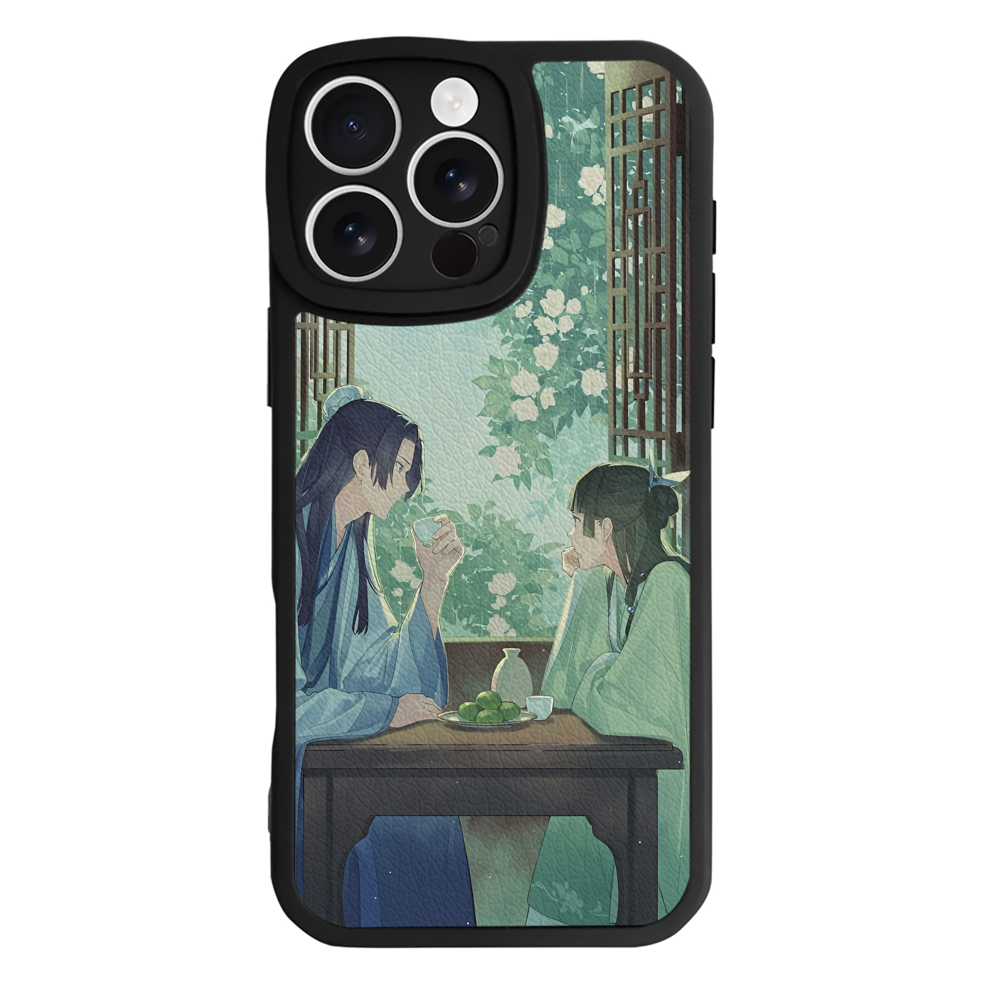 （画像用） 薬屋のひとりごと The Apothecary Diaries 【iPhone 16シリーズ対応】シリコンスマホケース（レザー調） 材質：シリコン